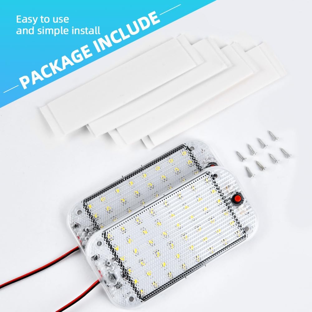 Detalle 2 de URAQT luci LED da tetto 12V 48 LED
