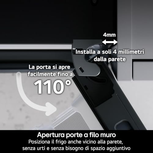 Thumbnail 3 de LG GBBSJ20DPY Frigorifero Combinato 375 L, Larghezza 60 cm, Classe D