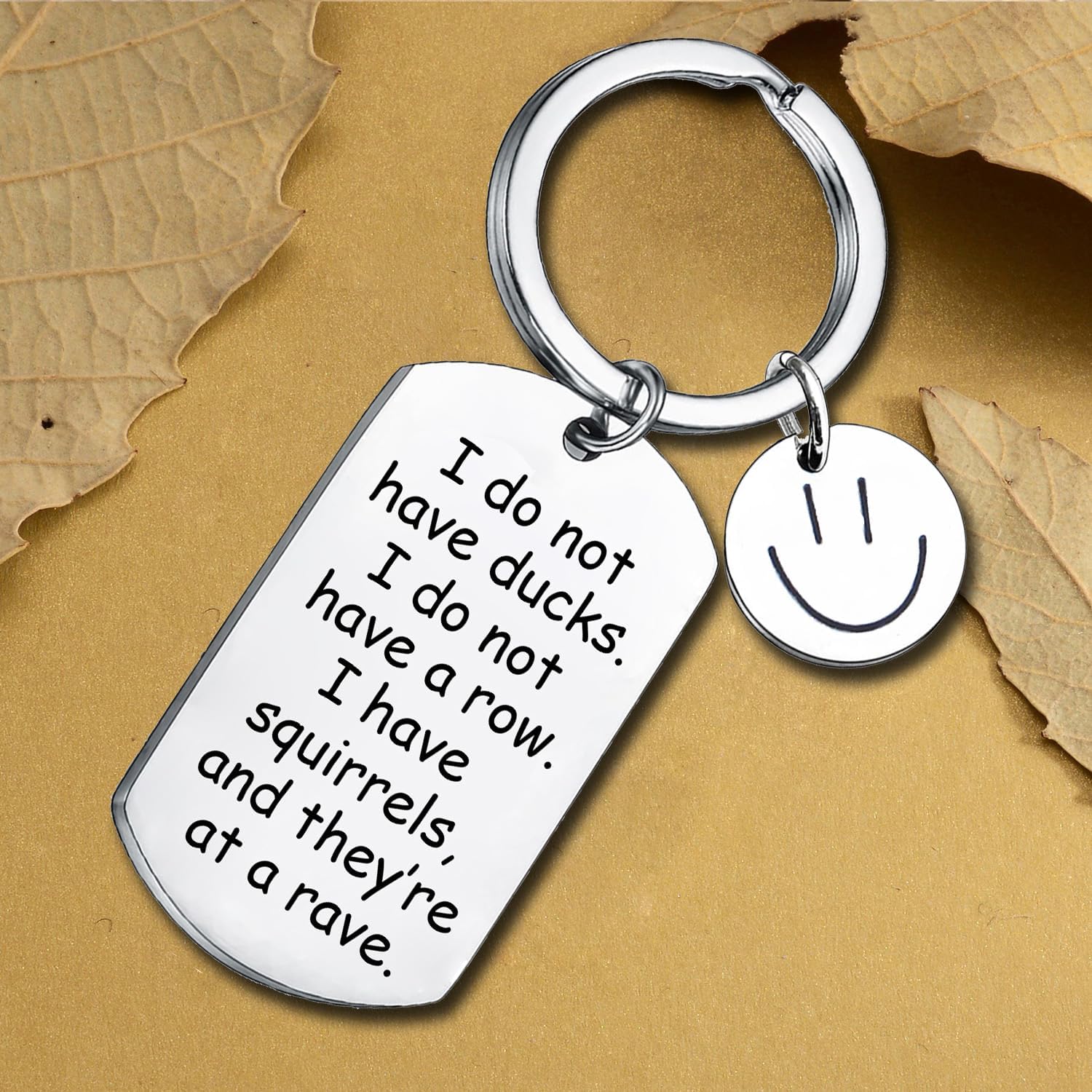 Thumbnail 2 de Waeceip Funny Office Keychain – Humorous Desk Companion for Colleagues, Bosses & Friends