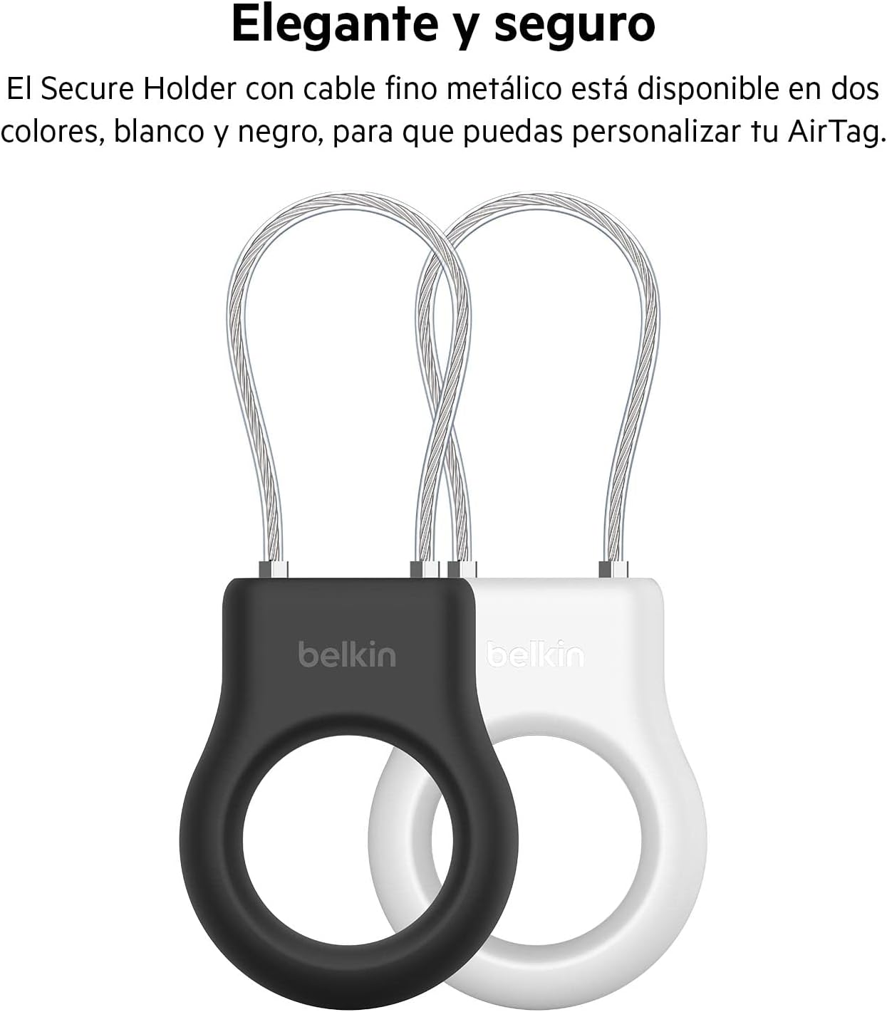 Thumbnail 5 de Belkin Funda Secure Holder para AirTag Negro