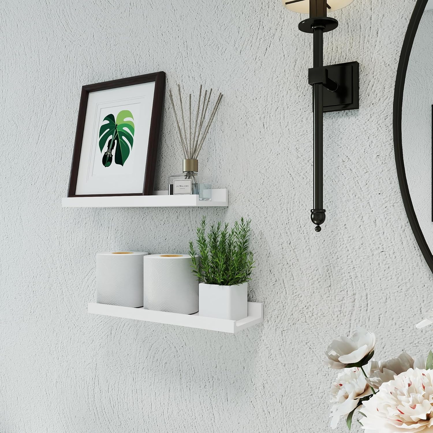 Thumbnail 3 de Solrot Floating Shelves, 14 Inches