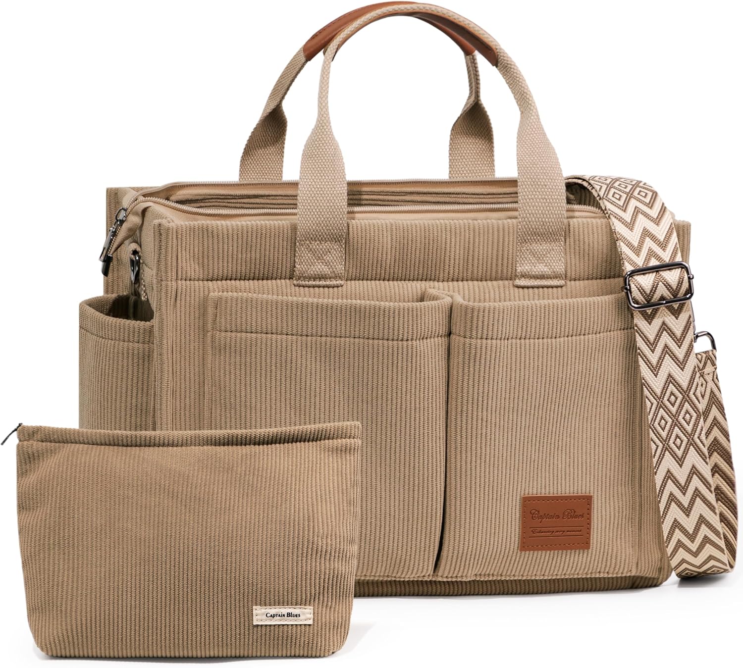Thumbnail 6 de Captain Blues Corduroy Tote Bag 38cm