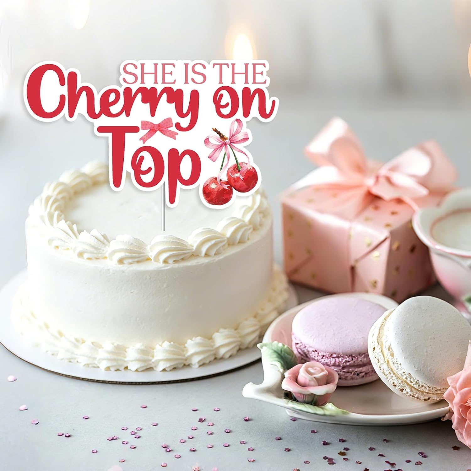 Detalle 2 de Cake Topper, Thick Cardboard