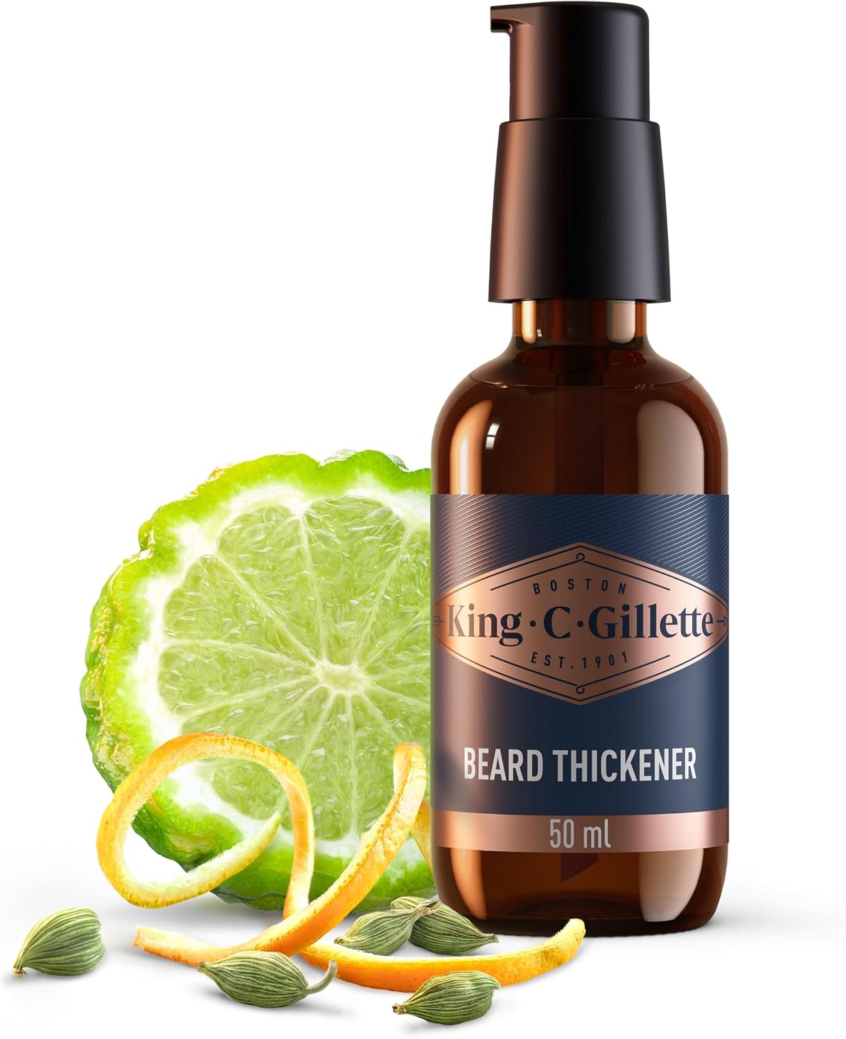 Detalle de King C. Gillette Espesante de Barba 50 ml