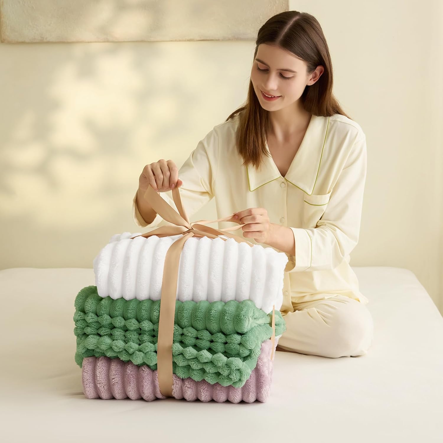 Detalle 2 de WAVVE Plaid polaire microfibre 230 x 270