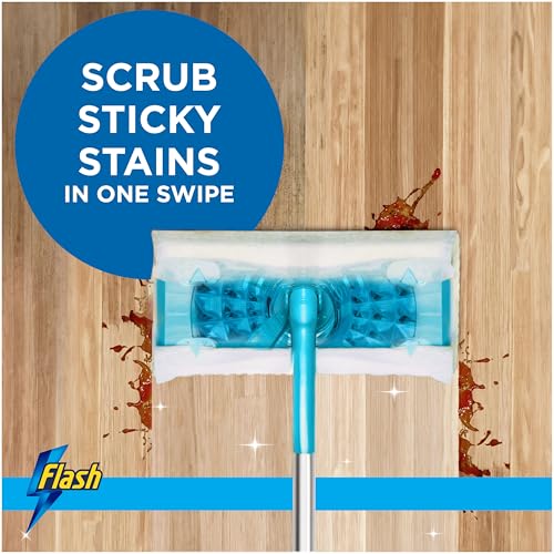 Detalle 2 de Flash Speedmop Wet Mop Floor Cleaner Wipes – 96 Lemon Pads for Speedmop System