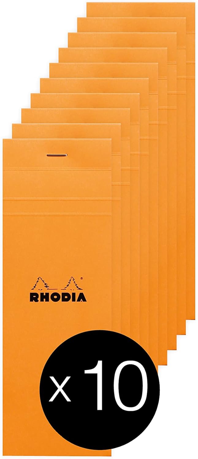 Thumbnail 5 de RHODIA 38200C Stapled Notepad N°38 Orange – A3, 5x5 Small Squares, 80 Sheets