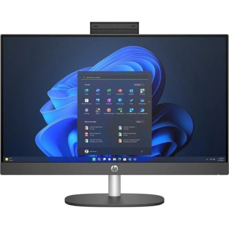 Detalle de HP ProOne 240 G10 All-in-One: potencia y diseño para la oficina moderna