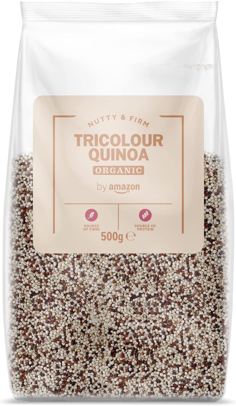 Quinoa tricolore biologica by Amazon, 500 g: gusto delicato e versatilità in cucina