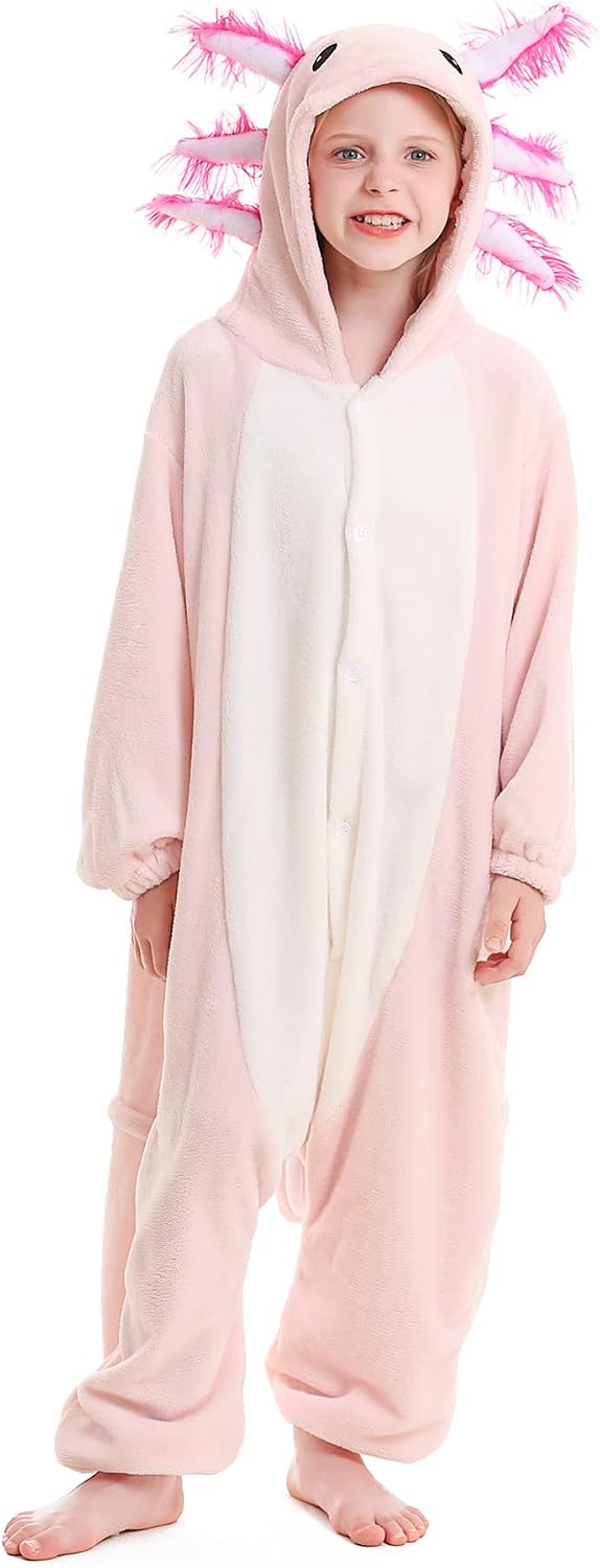 Detalle de CuteOn Kids' Animal Onesie Pajamas
