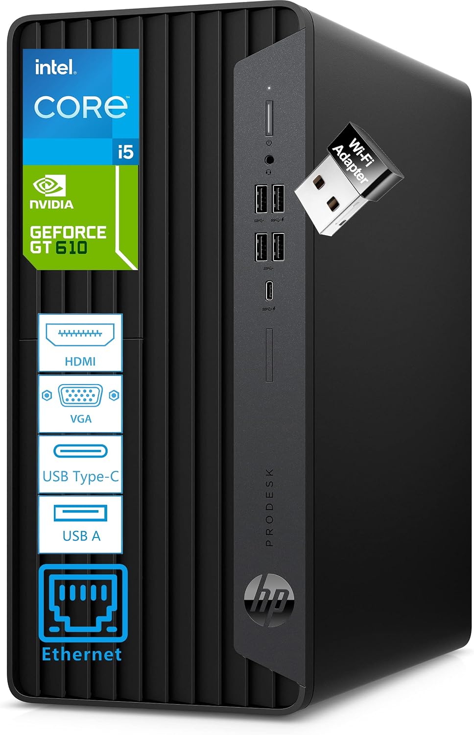 Detalle de HP Desktop Computer with 16GB DDR4 RAM