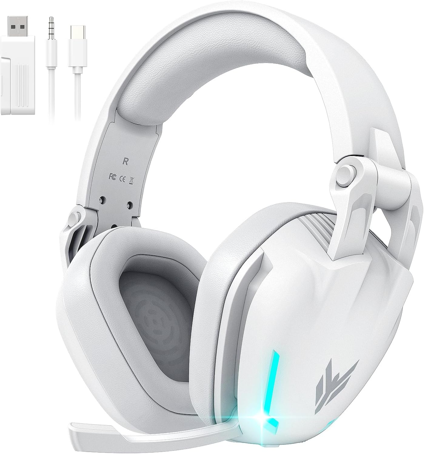 Detalle de BENGOO Wireless Gaming Headset, 60-Hour Battery Life