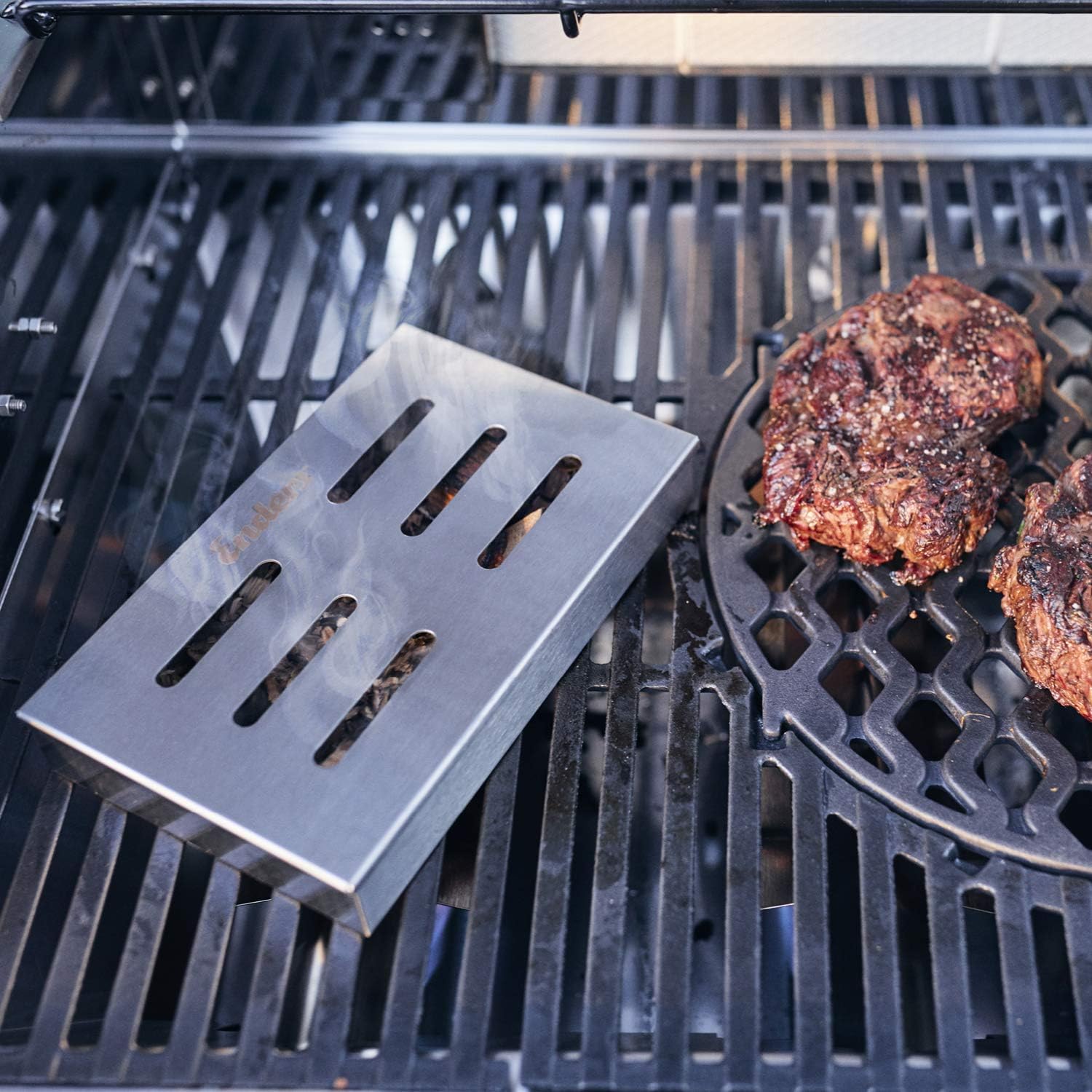 Thumbnail 3 de Enders Scatola per affumicatore Enders in acciaio inox 13,5 x 21 x 3,5 cm