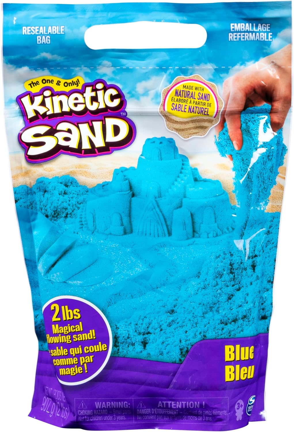 Detalle 2 de Kinetic Sand 0.9 kg kinetic sand play