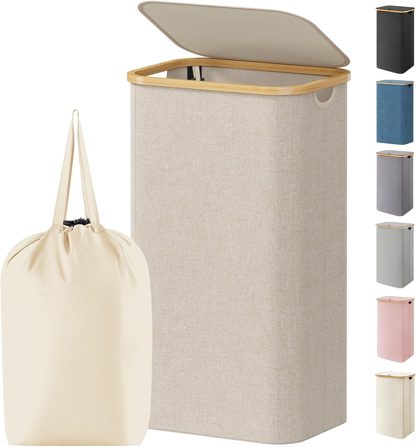 Detalle de Lifewit 100L Laundry Basket with Lid ⚙