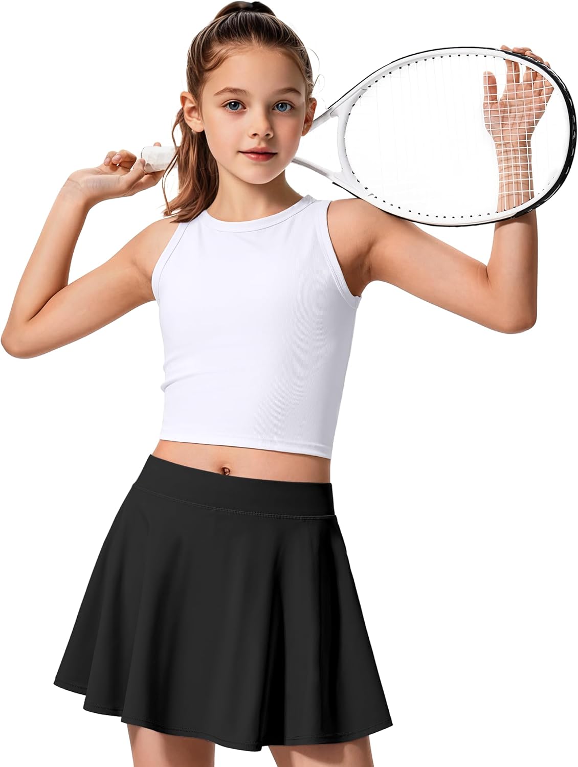 Thumbnail 5 de JOCMIC Girls 2-in-1 Athletic Skort