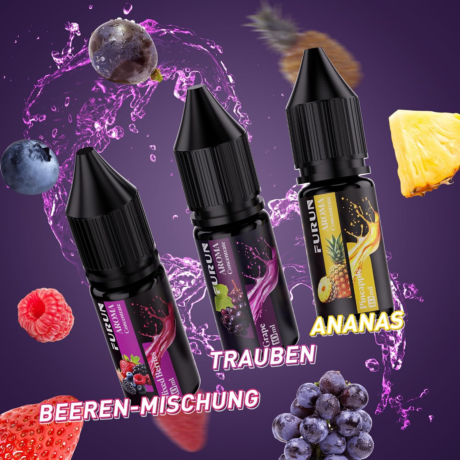 Detalle 2 de FURUN Aromakonzentrat 5×10 ml Aromakonzentrat