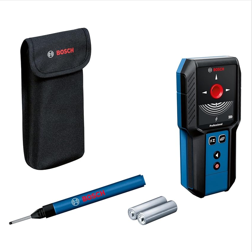 Detalle de Bosch GMS 120-27 Localizador de Metales y Cables 🔍