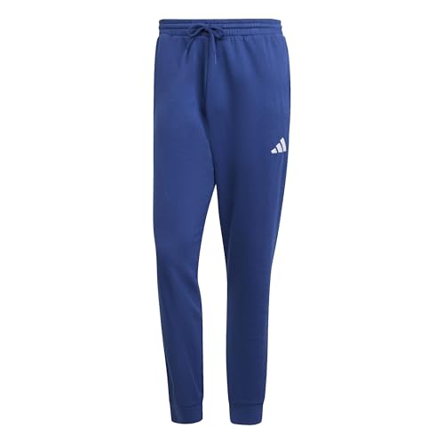 Detalle de adidas Uomo Essentials FEELCOZY Fleece Pant XL pantalón azul oscuro para hombre