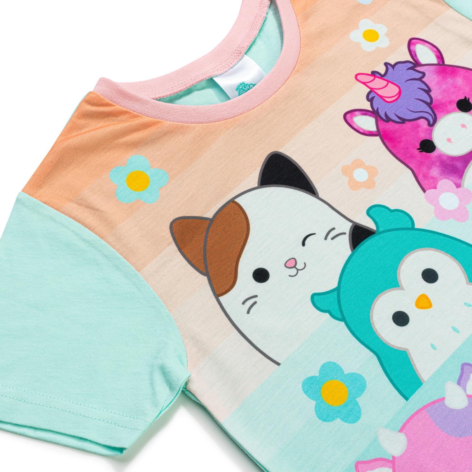 Thumbnail 4 de Squishmallows Girls Pyjamas: Squish Squad Short Pajama Set for Girls