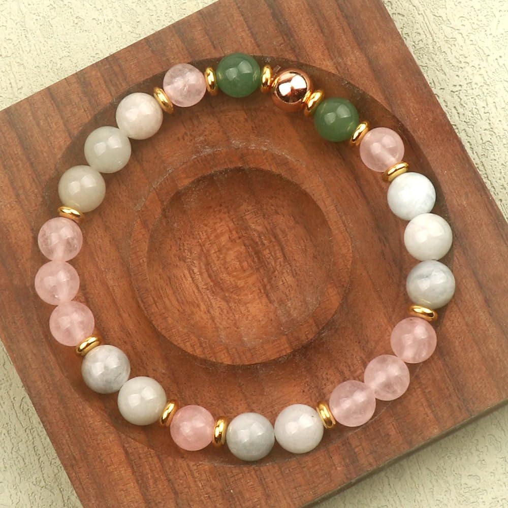 Detalle de UEUC Heilstein-Perlenarmband 8 mm für Frauen