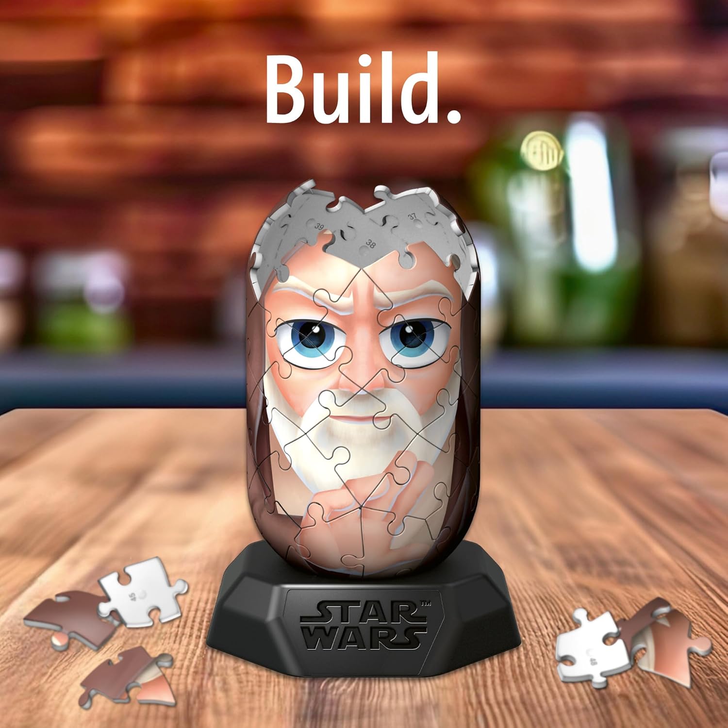 Thumbnail 1 de Ravensburger Puzzle 3D Hylkies Obi Wan Kenobi - Star Wars, 54 pezzi