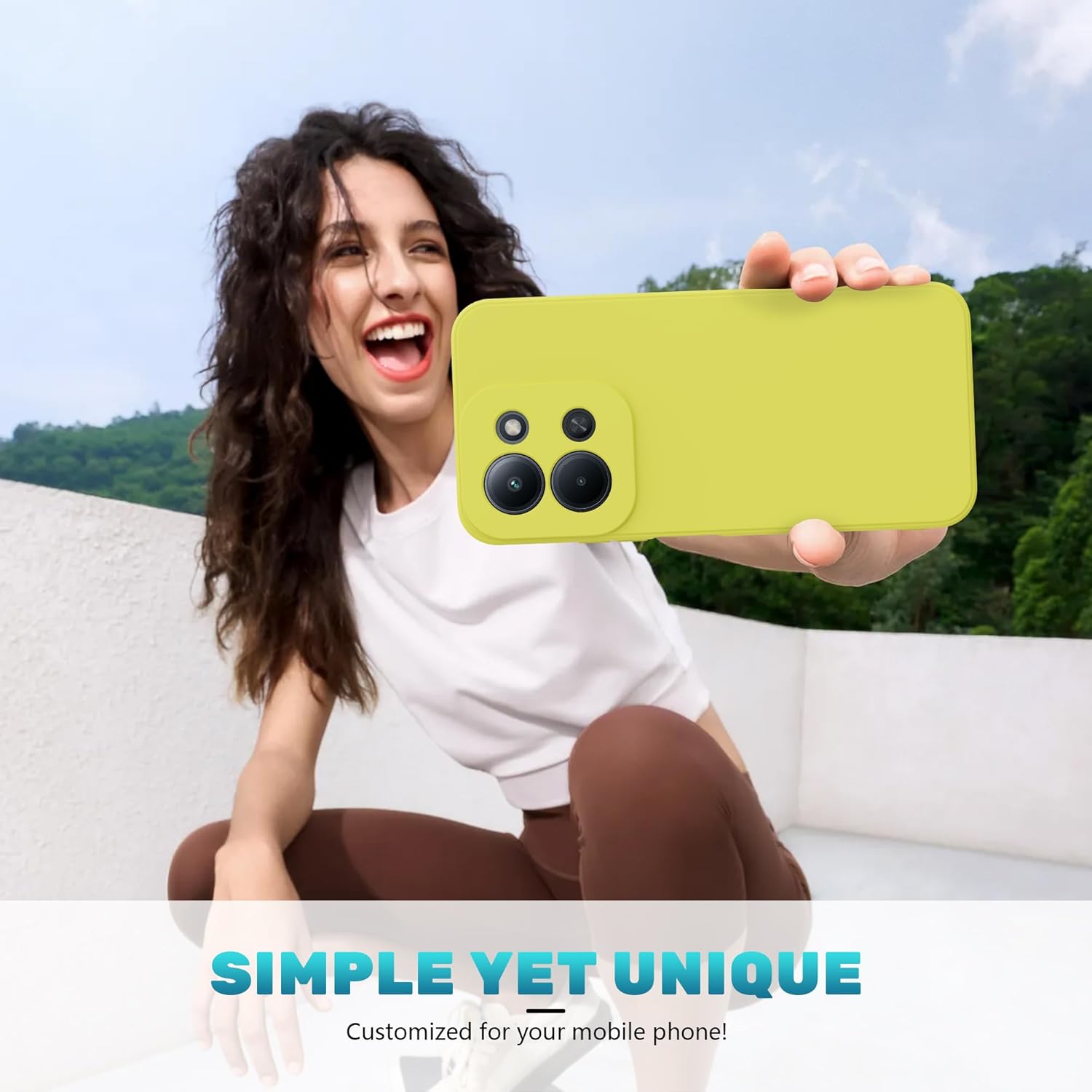 Thumbnail 6 de binandteam Hülle für Xiaomi Redmi 15C 4G/5G – Soft-Touch Silikonhülle mit 2 Schutzfolien