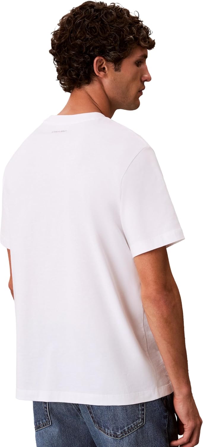 Thumbnail 1 de Calvin Klein 20s March Graphic Seasonal Fashi Lv04rf822g maglietta grafica da uomo
