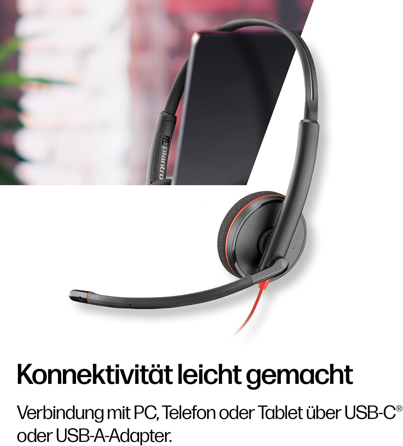 Detalle 1 de USB-C-Headset fürs Meeting, Blackwire 3210