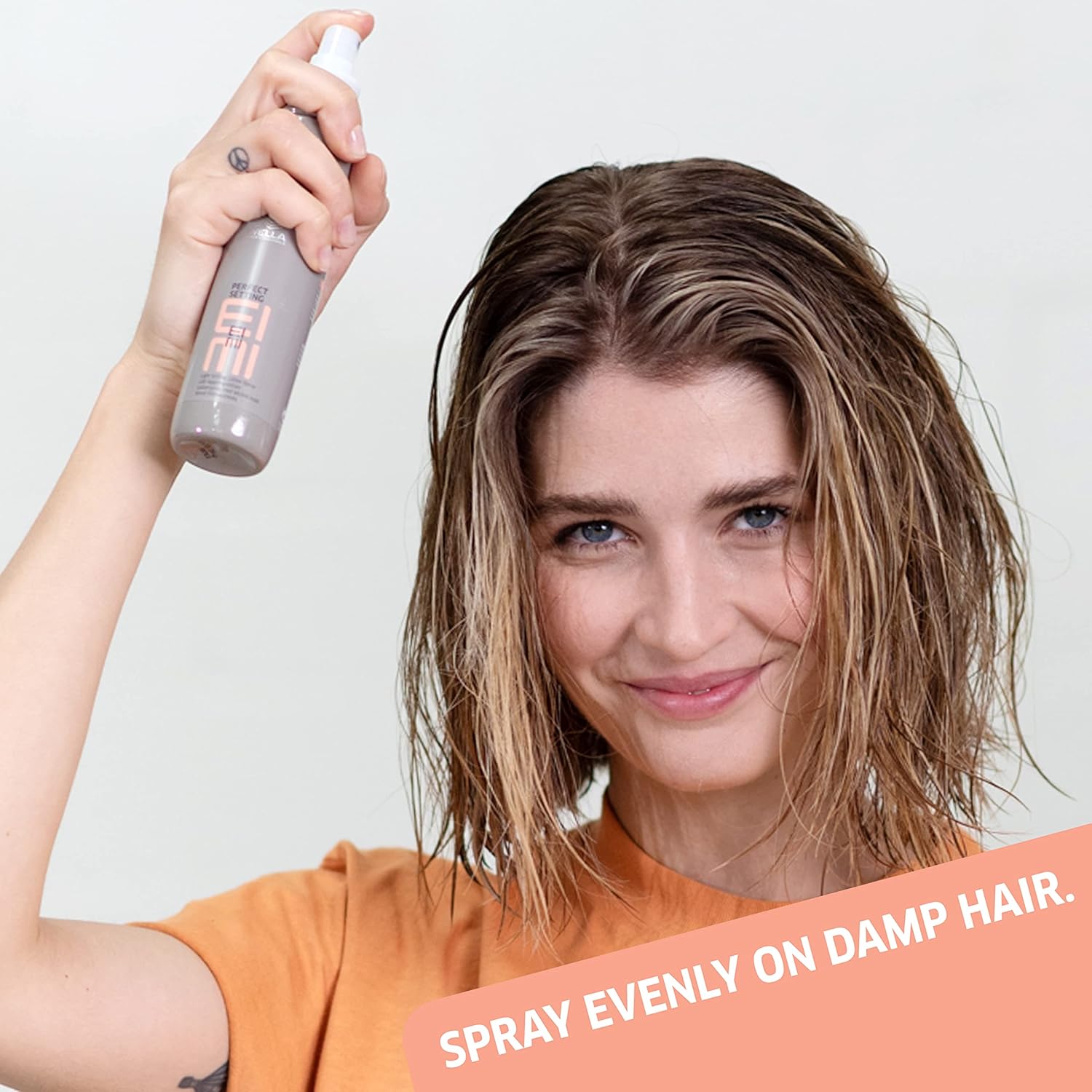 Thumbnail 3 de Wella Professionals EIMI Perfect Setting Volumising & Shine Enhancing Hairspray (Hold Level 2) with Heat Protection, 150ml