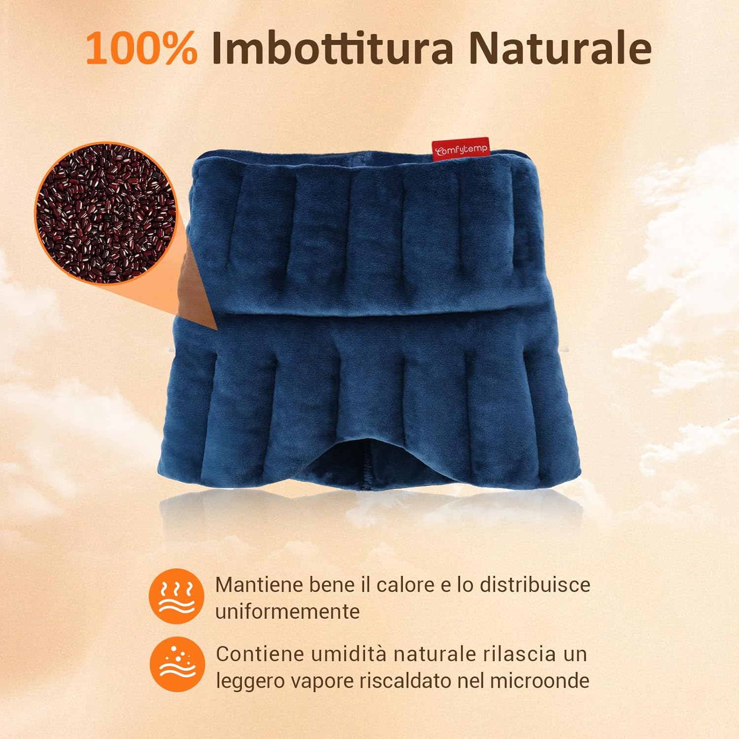 Detalle de Comfytemp Cappello Riutilizzabile per Emicrania e Fascia Mal di Testa – Sollievo termico 360°