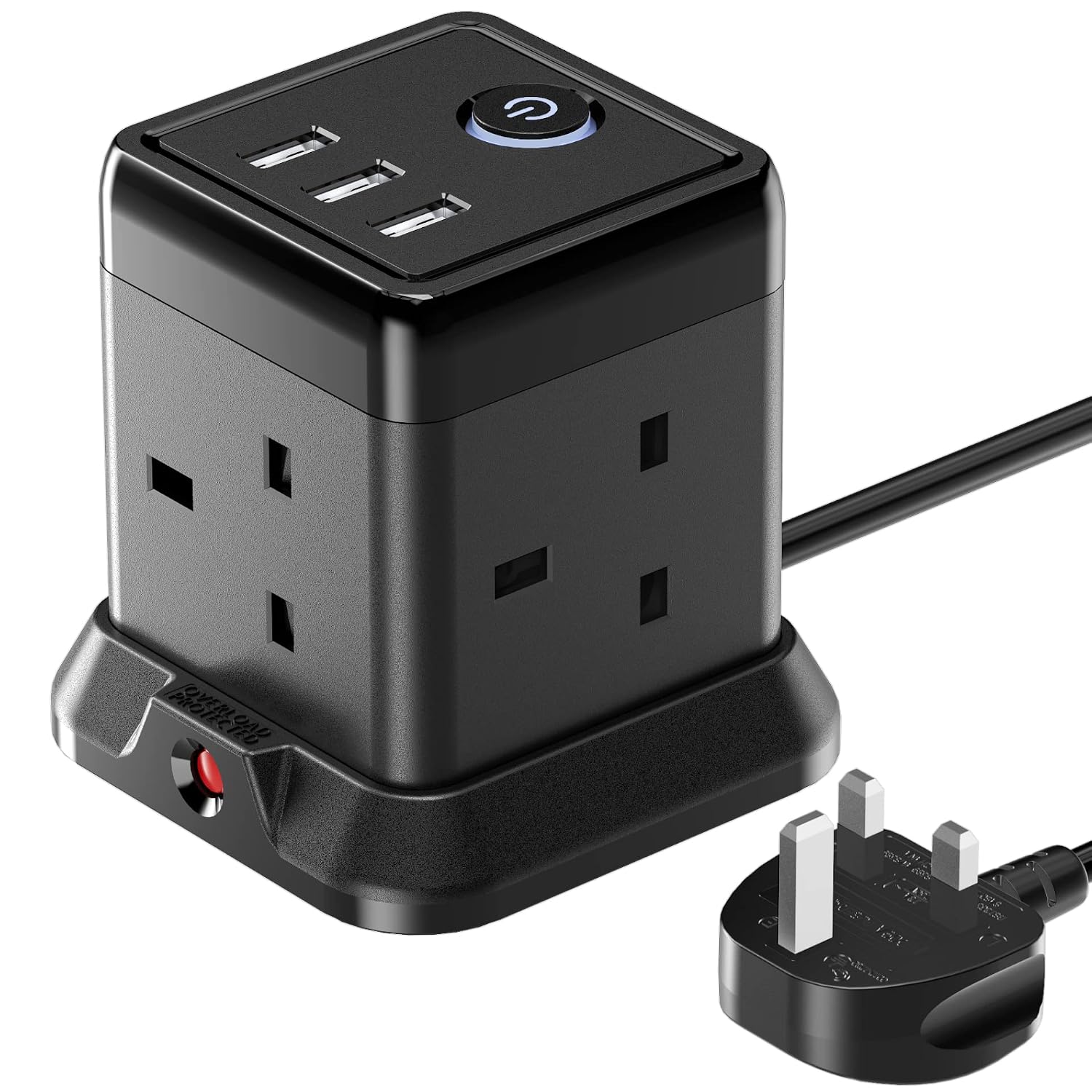 Detalle de Hulker Cube extension lead 3m, 13A 3250W