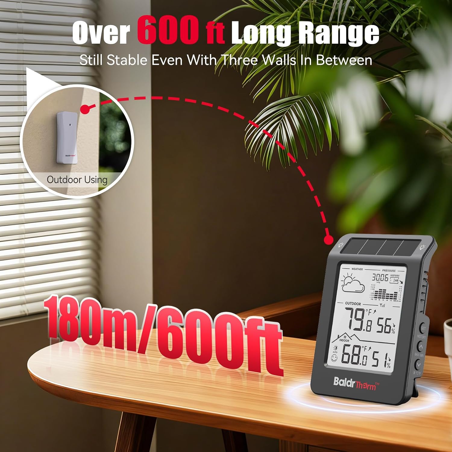 Thumbnail 5 de BaldrTherm Wireless Weather Station, Dual-Zone