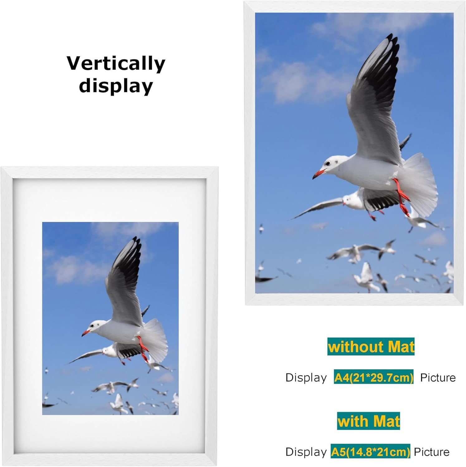 Thumbnail 5 de Szyeequoo A4 Frame for Wall and Desk