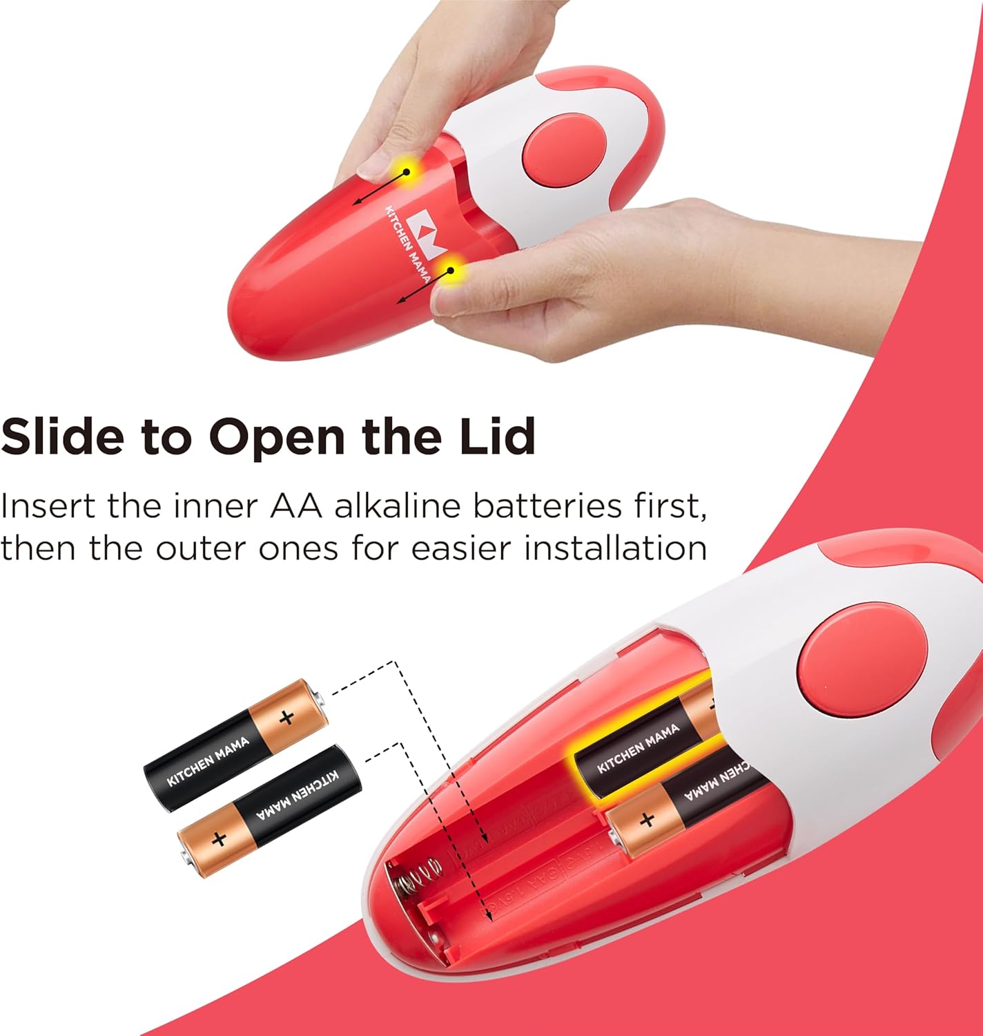 Thumbnail 4 de Kitchen Mama Auto Electric Can Opener 1-count 🧂