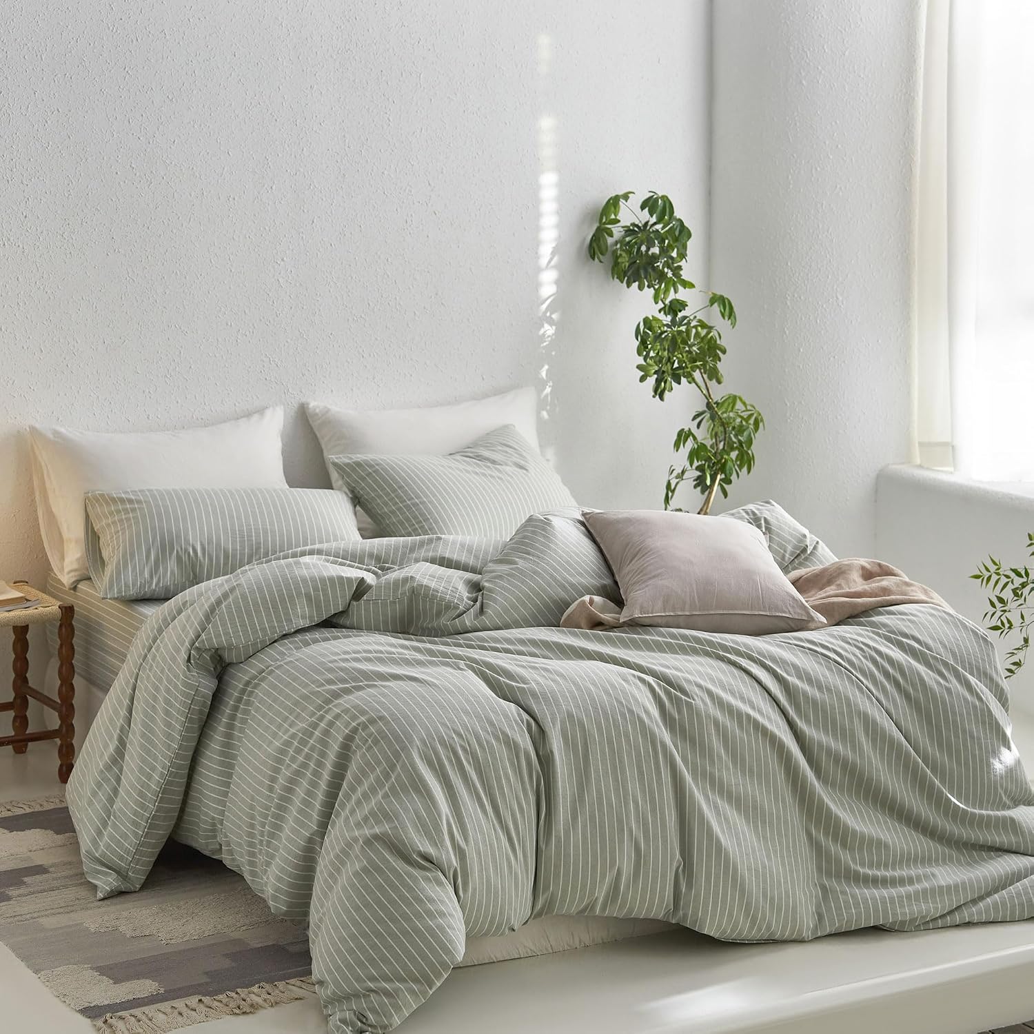 Thumbnail 2 de MooMee Queen Duvet Cover Set