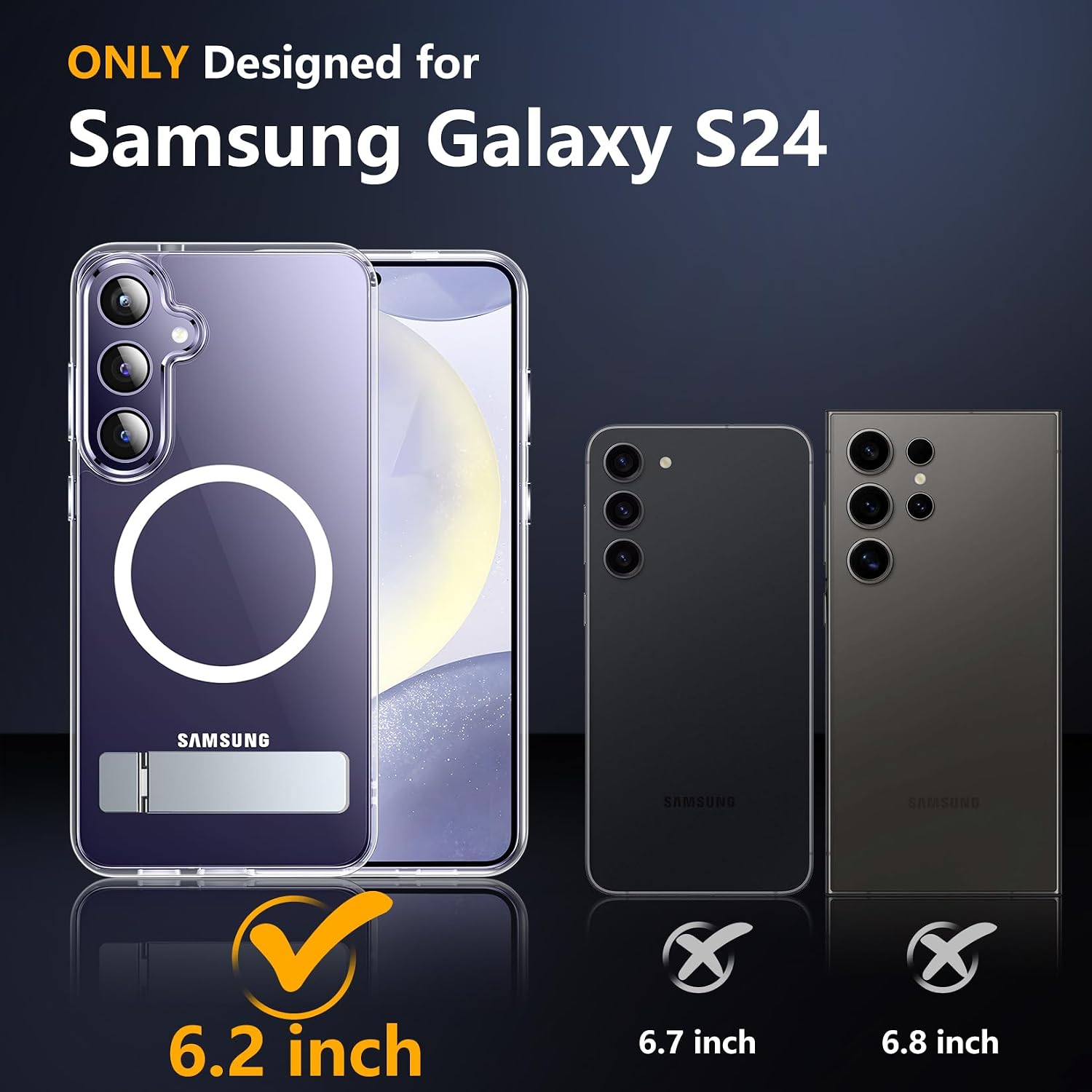 Detalle 2 de SPIDERCASE Galaxy S24 Case with Stand