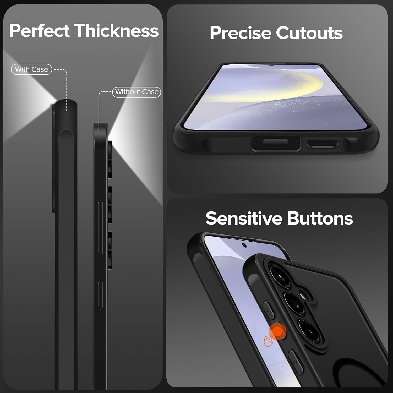 Thumbnail 5 de iVoler Cover Magnetica per Samsung Galaxy S24/S25 5G con Pellicola Vetro Temperato e Custodia Traslucida Opaca