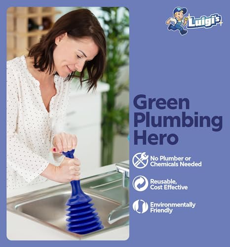 Thumbnail 6 de Luigi's Plunger for Sinks and Drains with Large Bellows