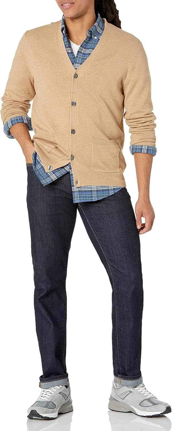 Thumbnail 3 de Amazon Essentials men’s cotton cardigan sweater (regular fit) for everyday layering