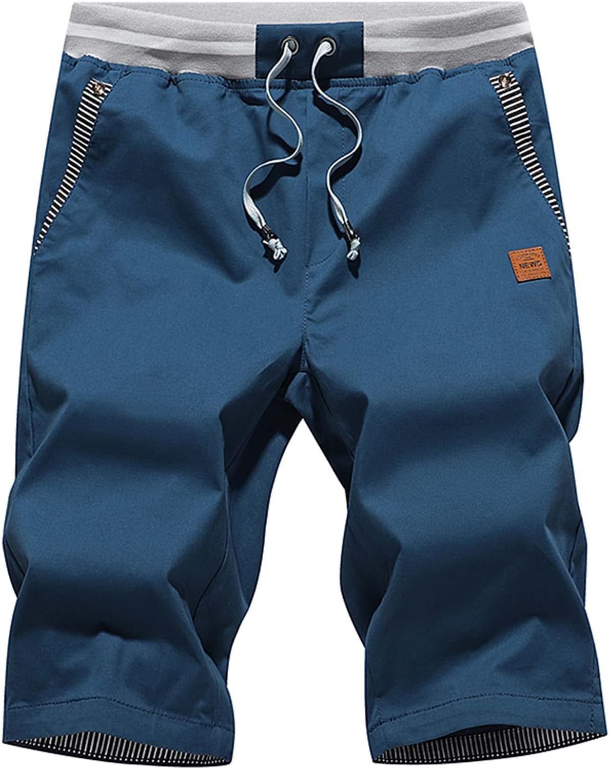 Thumbnail 6 de JustSun Kurze Hosen Herren Shorts Chino Baumwolle mit Tunnelzug – Sommerfreizeit