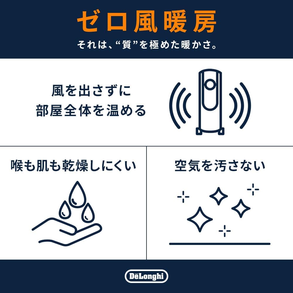 Thumbnail 1 de De'Longhi デジタルラディアント KHD410812-GC オイルヒーター、8～10畳・ECO運転