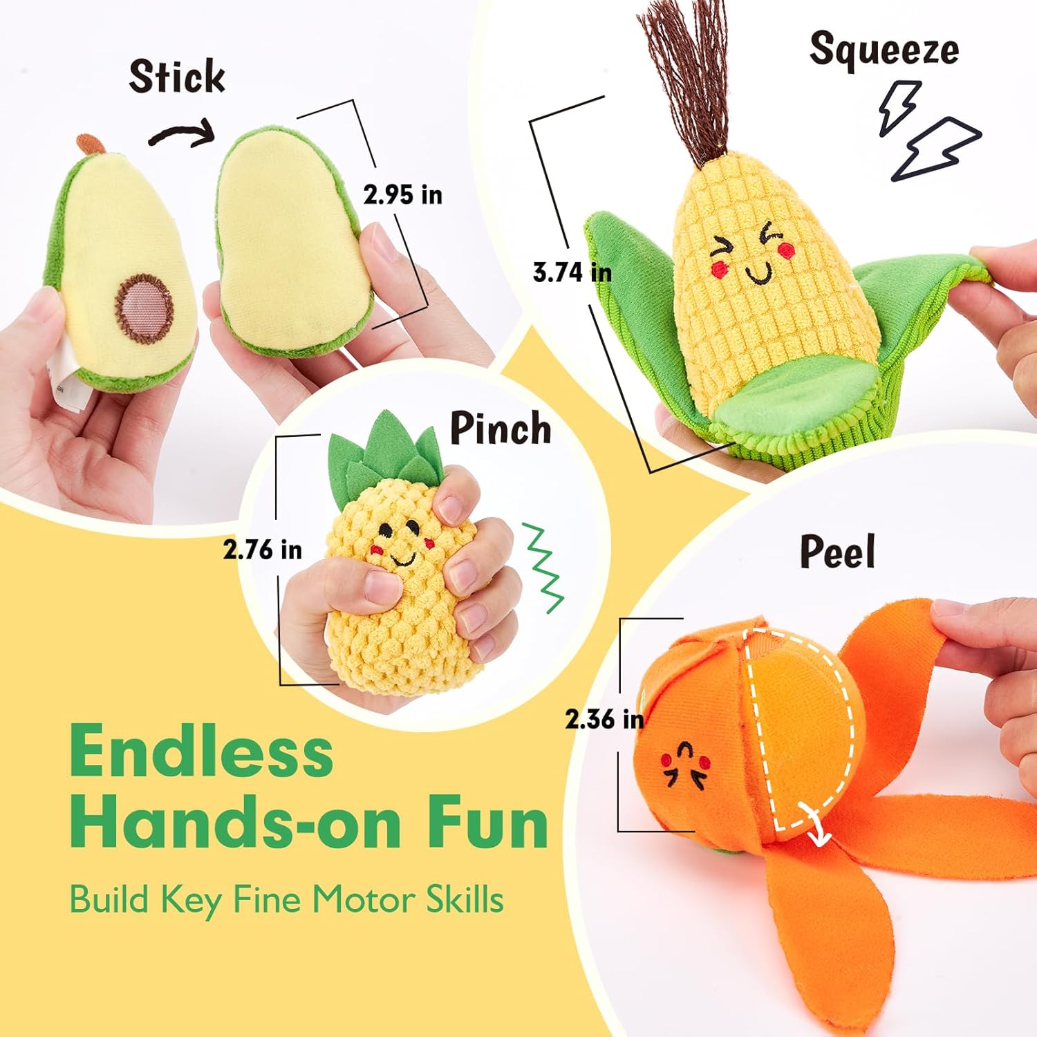 Detalle 1 de hahaland Baby Sensory Toys 16 pcs