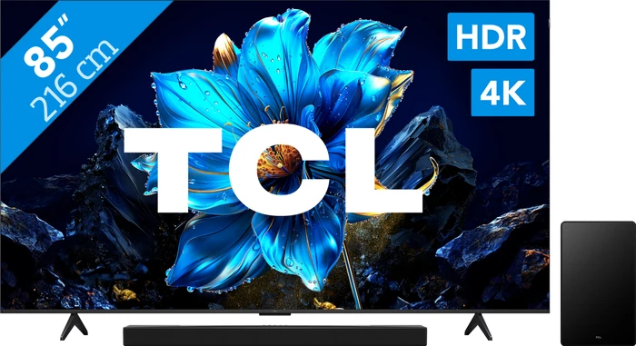 Thumbnail 28 de TCL 85 Zoll QLED P71K 4K (2025) Set mit TCL Q75H: QLED-Bild + True Dolby Atmos