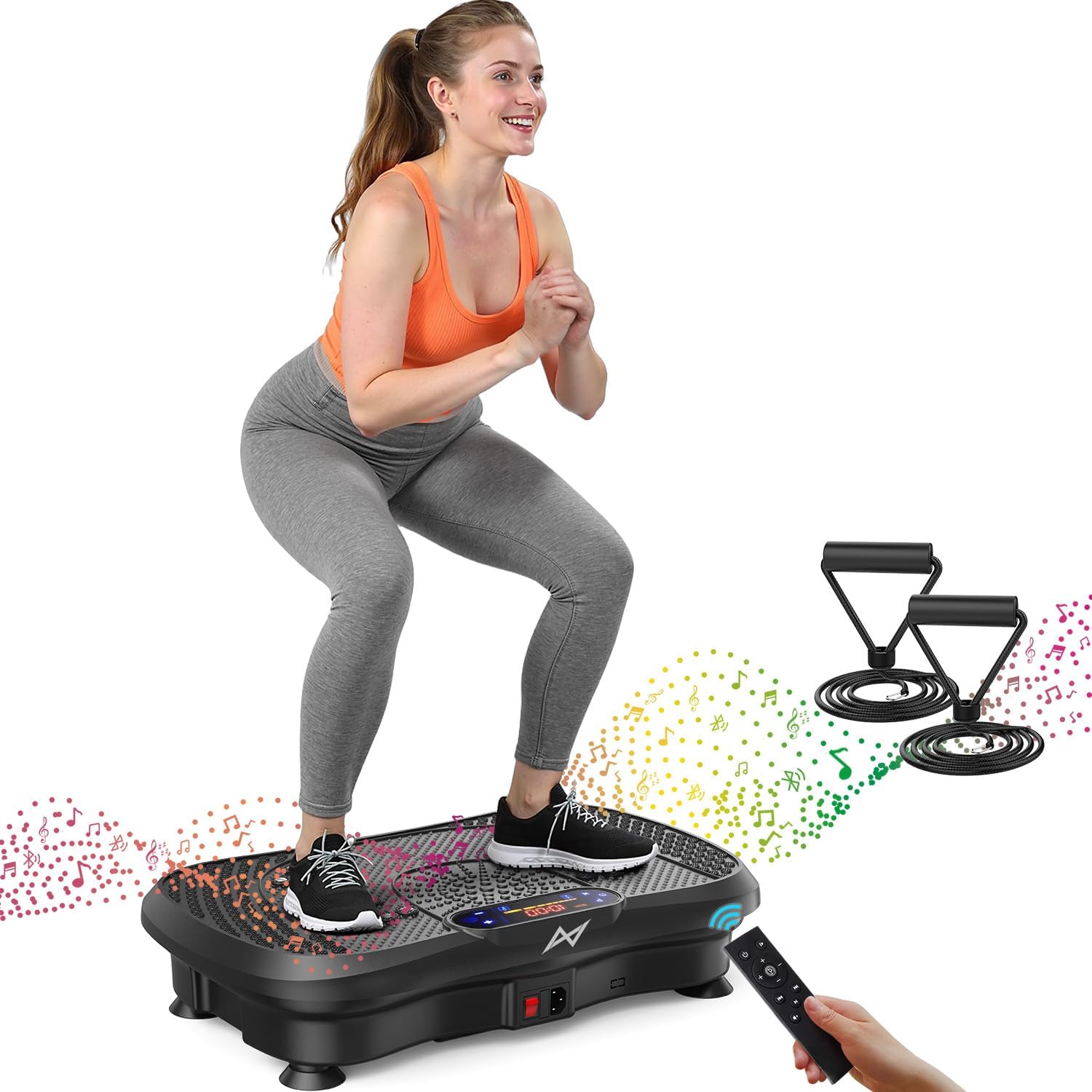 Detalle de AXV Vibration Plate Fitness Platform