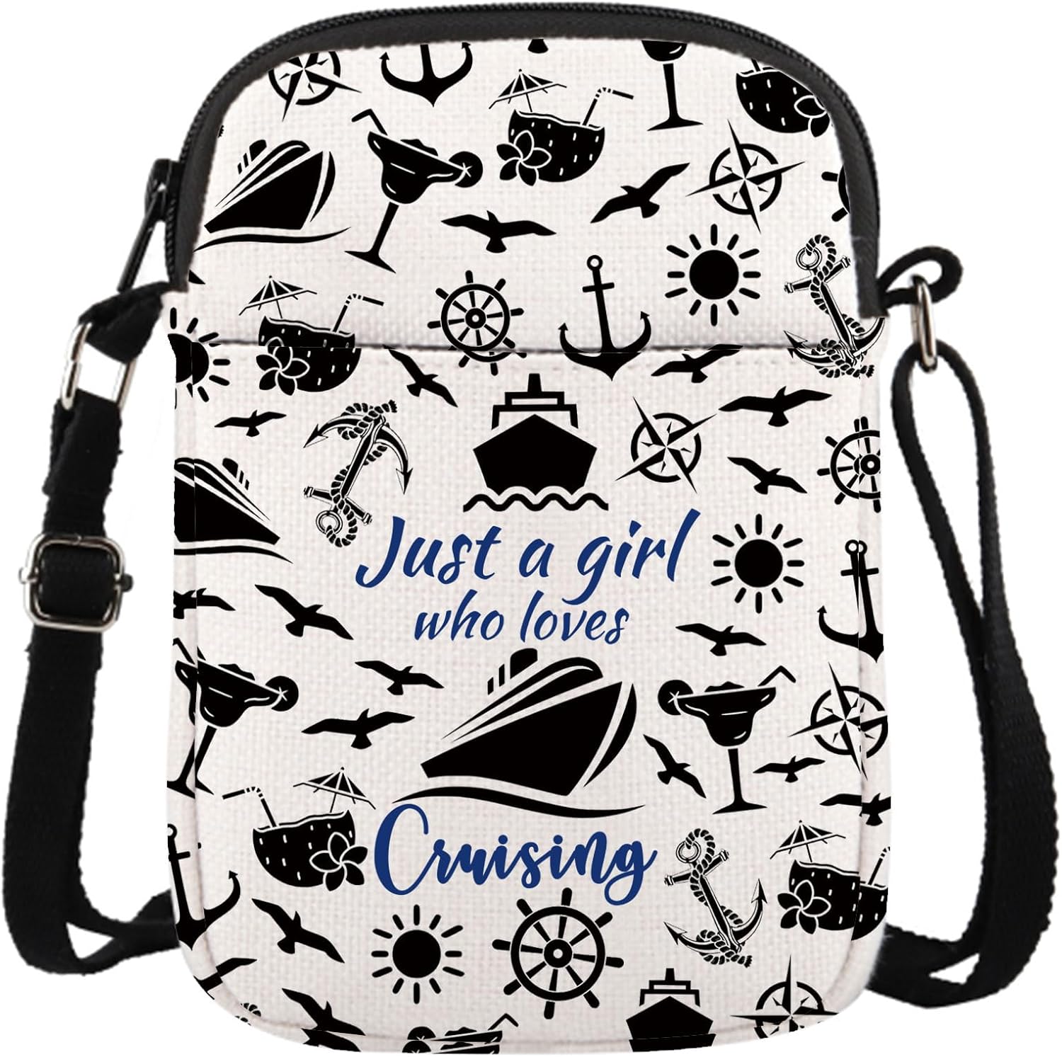 Thumbnail 6 de Cruise Trip Vacation Gift Makeup Bag for Cruising Lovers