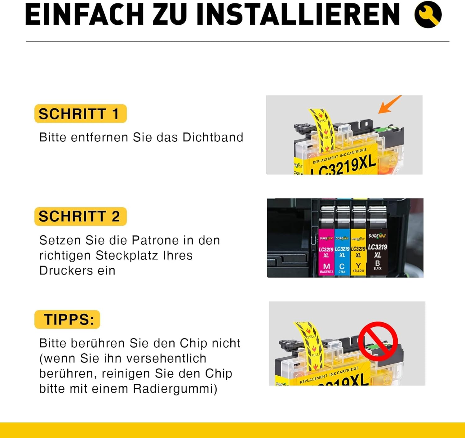 Detalle 2 de LC3219XL Druckerpatronen 9er Pack đź–¨