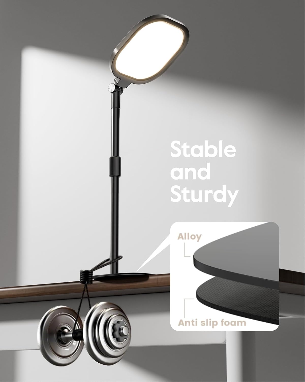 Thumbnail 6 de Desktop Video Conference Light 10–18.7in stand