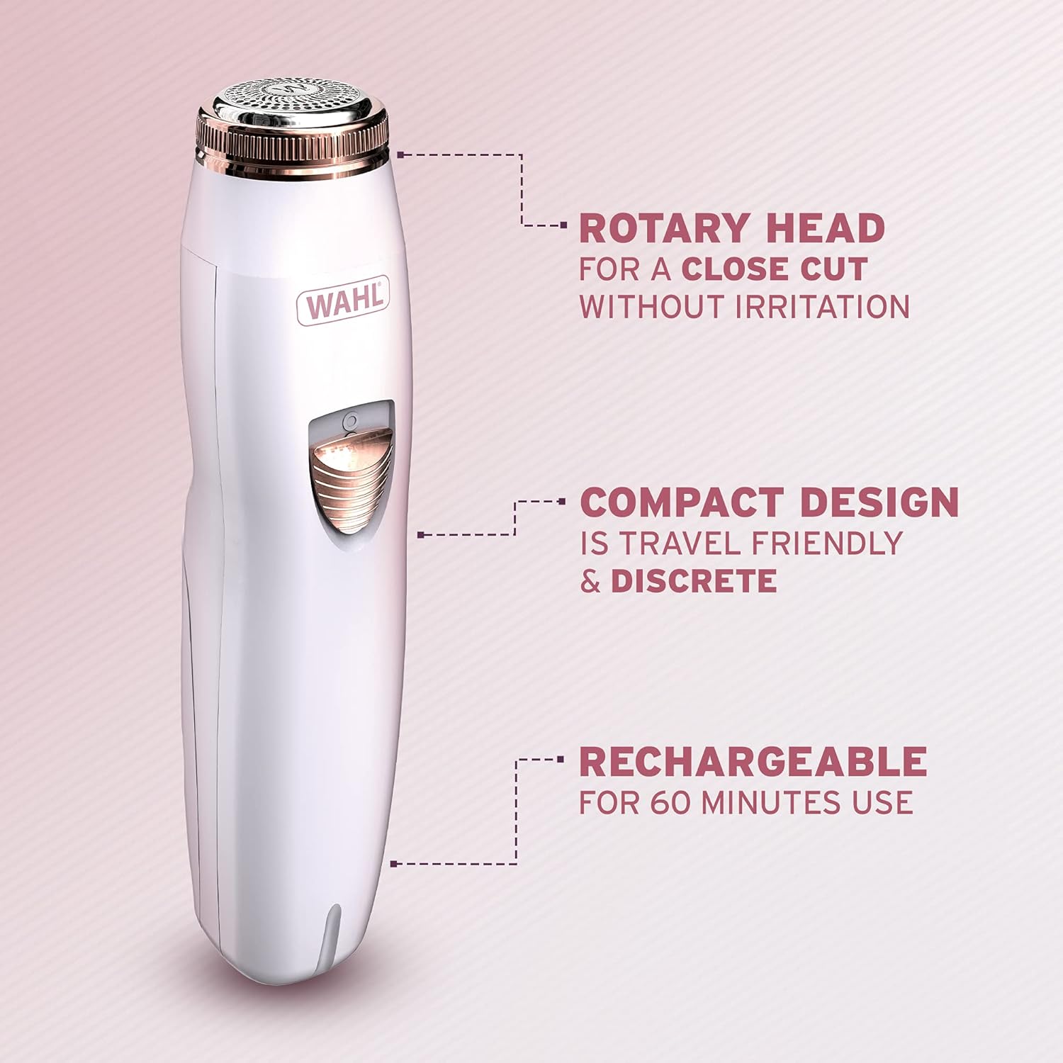 Detalle de WAHL Facial Hair Remover – rasage des poils du visage pour femmes