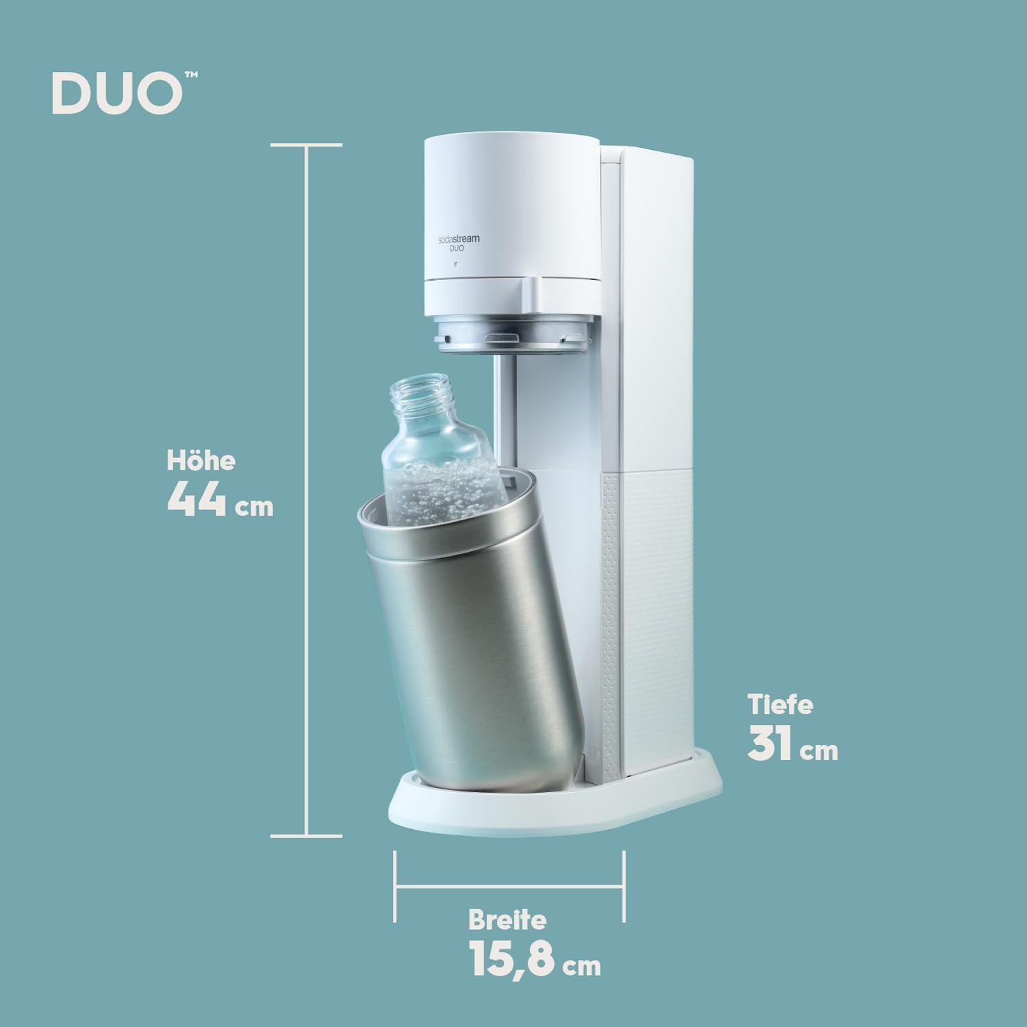 Thumbnail 5 de SodaStream Duo Wassersprudler 44 cm